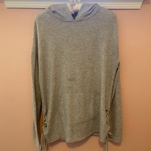 lightweight lounge hooded tunic